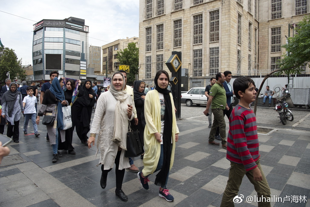 伊朗德黒兰街头纪实