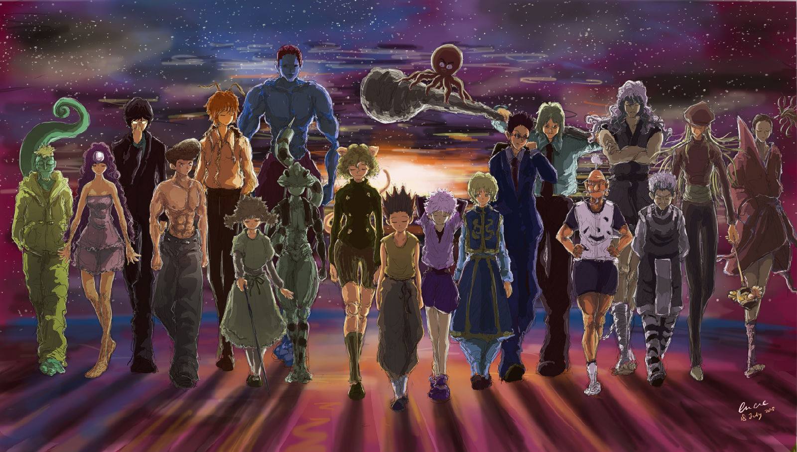 全职猎人漫画中谁能代表正义幻影旅团一定就是坏人吗