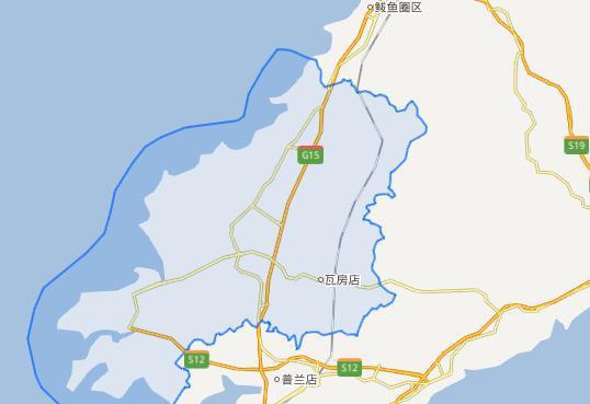 在地理位置上,瓦房店市位于辽东半岛中西侧,介于北纬39°20′～40°07