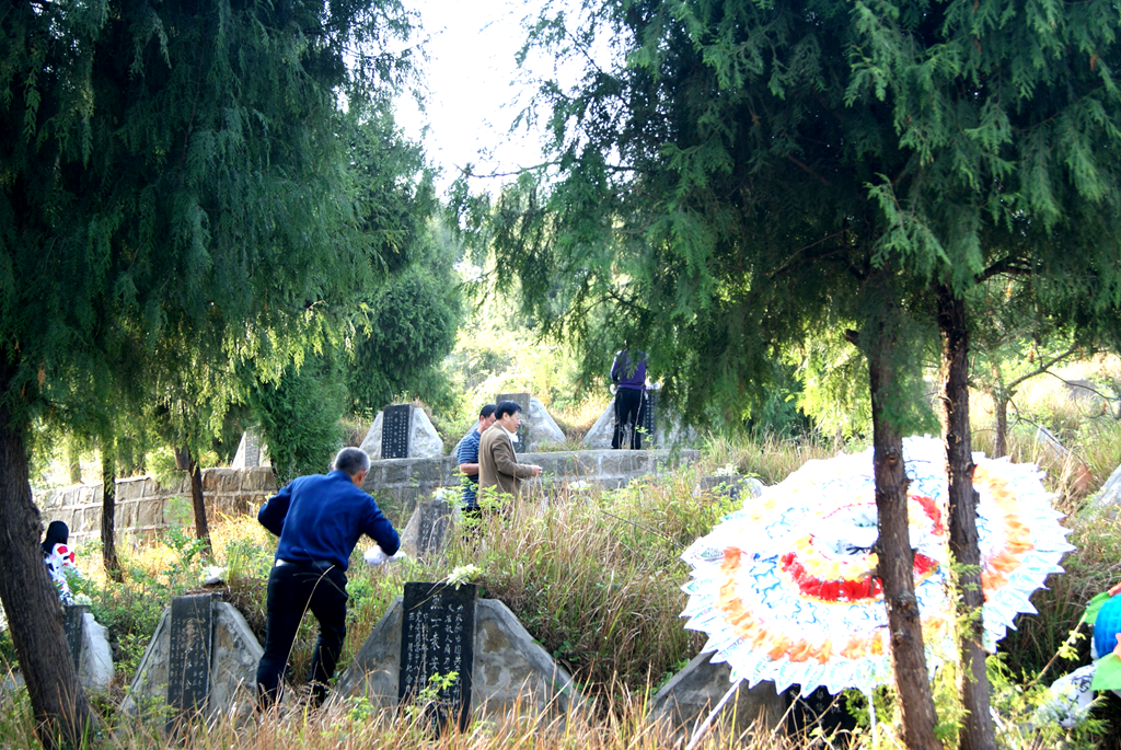 清明踏青扫墓两不误,既可以受革命教育,又可以重温了入党誓词!