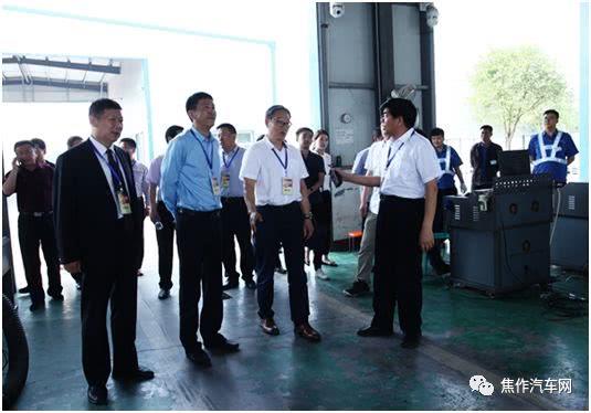 杨思谦会长伴随罗磊秘书长现场调研