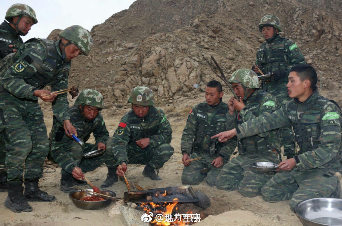 雪域高原砺精兵 武警"魔鬼周"极限训练开展[赞]