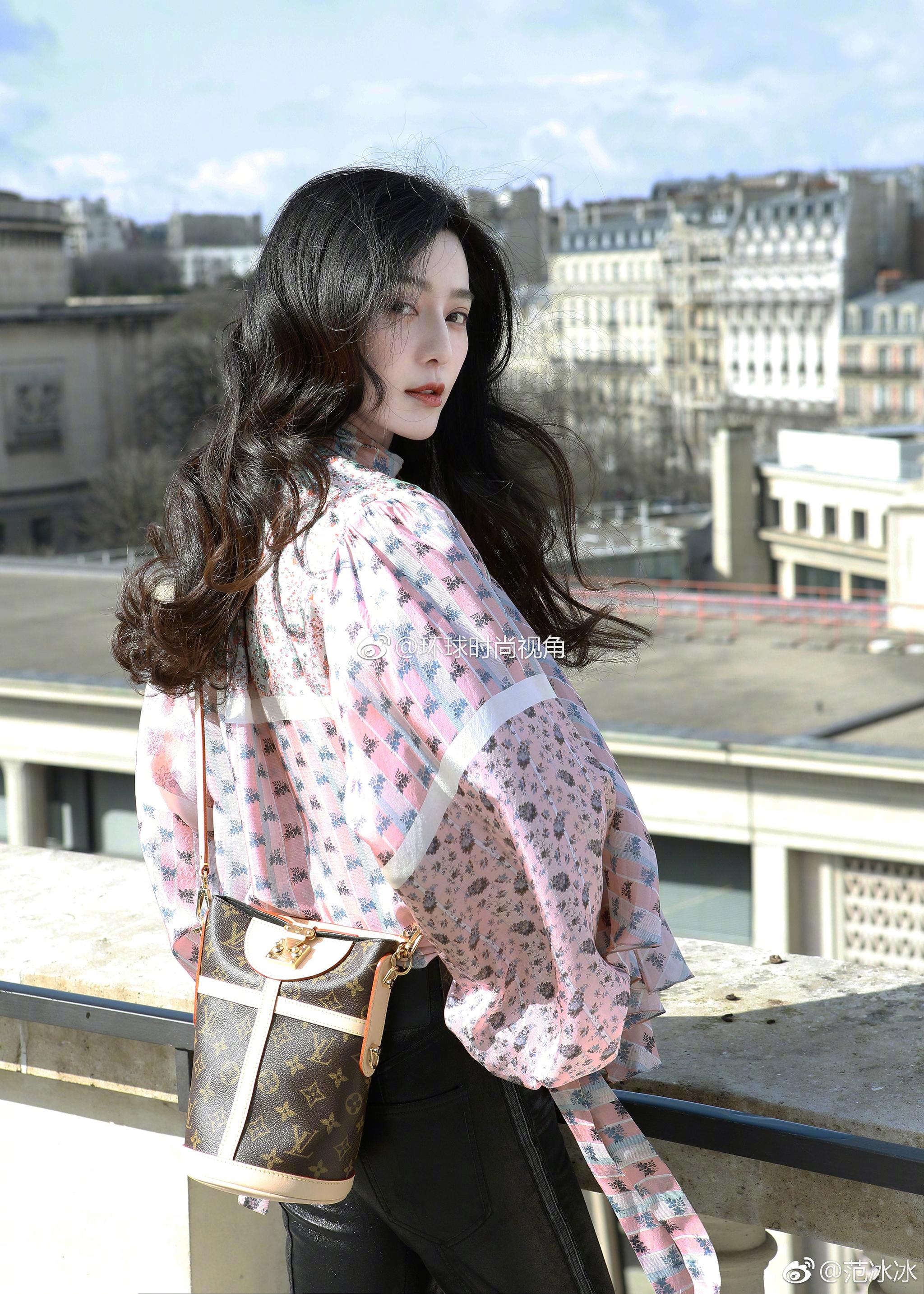 范冰冰 短卷发 《手机2》拍摄现场我只想说底子好怎么都好看