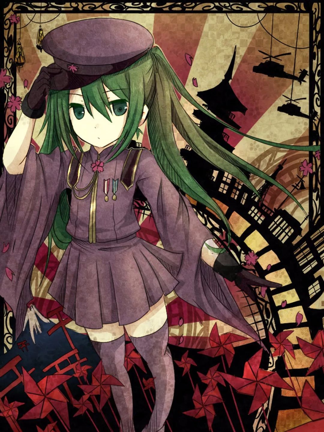 本期壁纸为千本樱