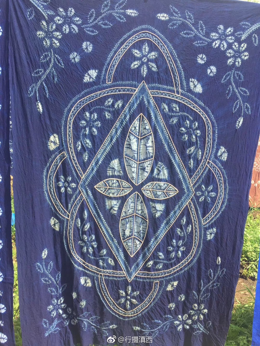 扎染蜡染传承民间技艺保护传统艺术