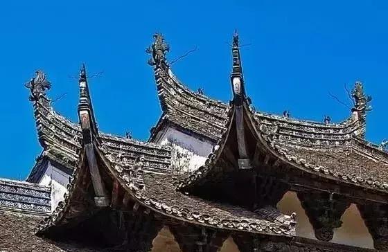 一角飞檐中国古建筑的神来之笔