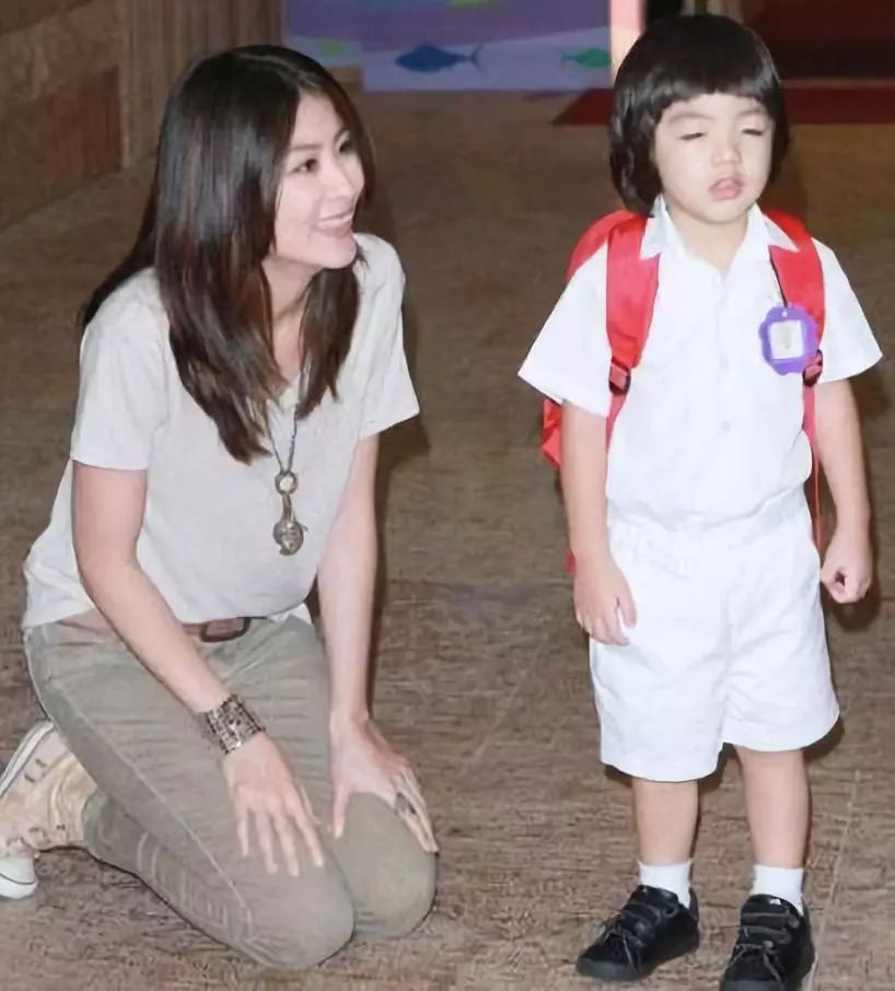 陈慧琳的儿子还有这张著名的金喜善女儿照片所以能逃过基因筛选的捉弄