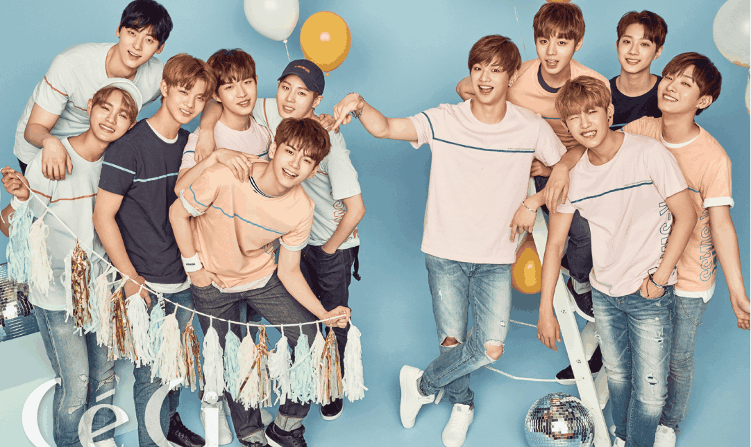 wanna one 出道3天登7冠王