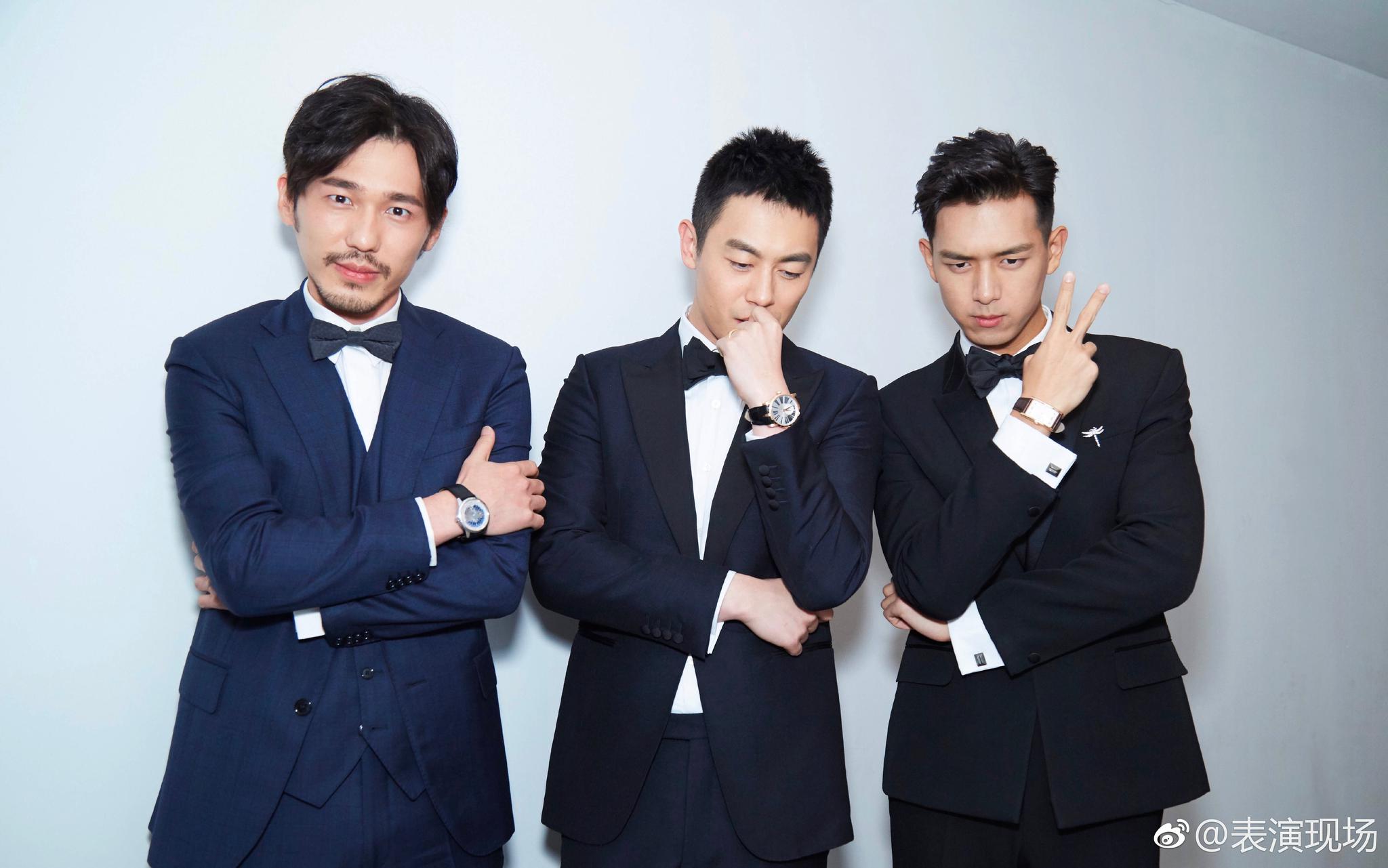 伴郎李现白宇 这是什么神仙伴郎团呐