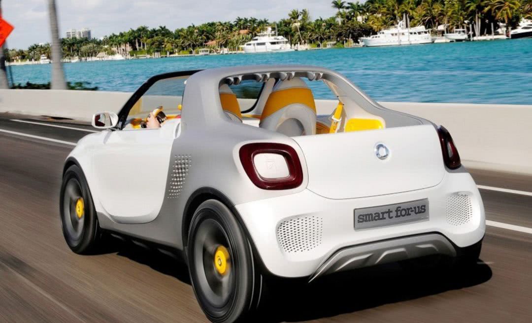 史上最小皮卡23333,不得不佩服smart系列的想象力.