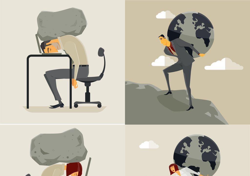 压力大是有症状的! 来看看你压力大不大!