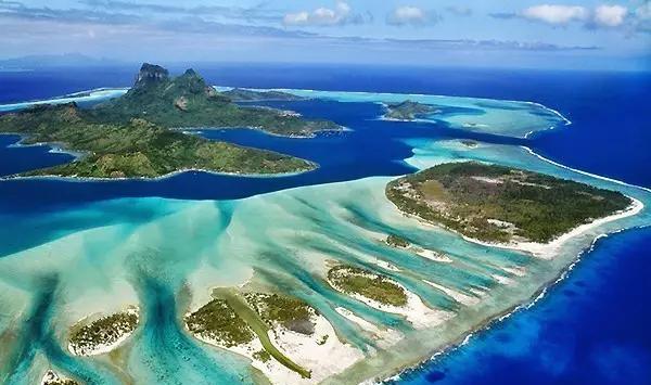 上帝视角看那些美到窒息的海域!|地址|视角|印度洋_新浪新闻