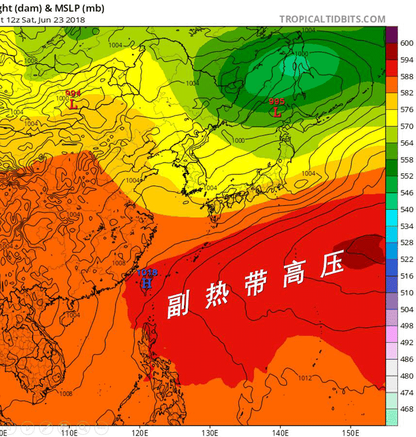 大魔王副高即将大幅西伸北抬,南方高温要开始了!