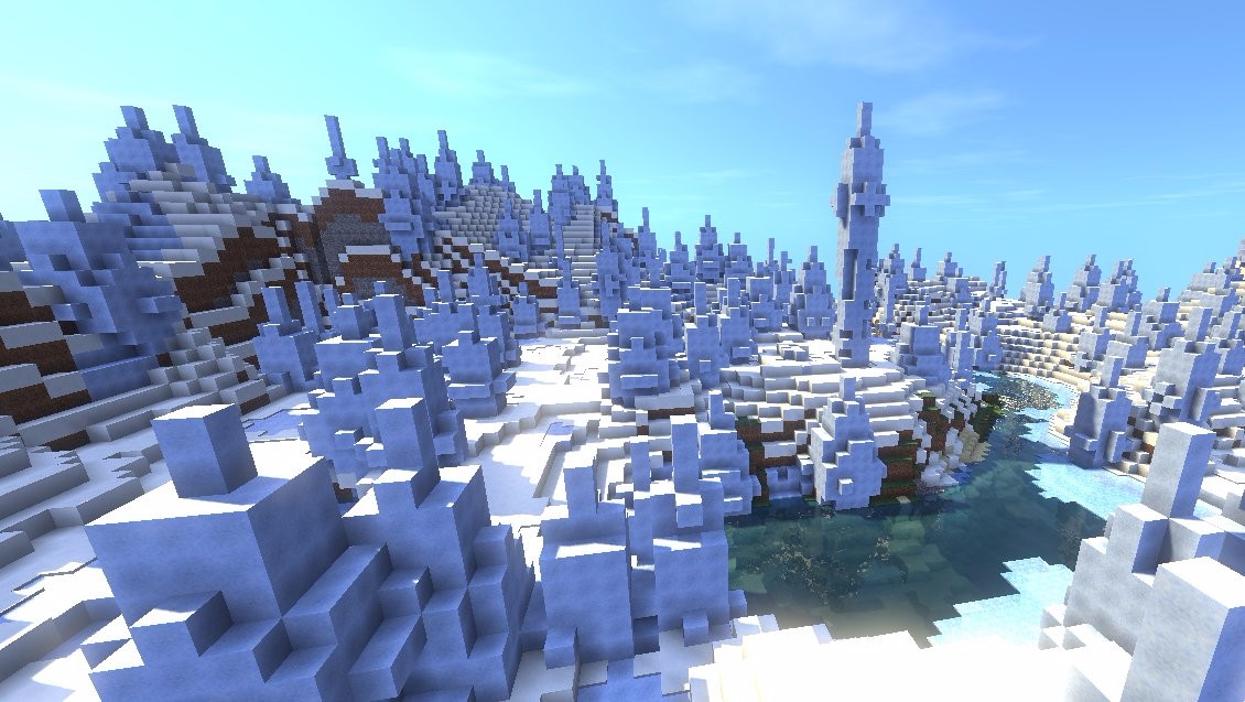 我的世界冰刺平原和黏土岛,谁更稀有?