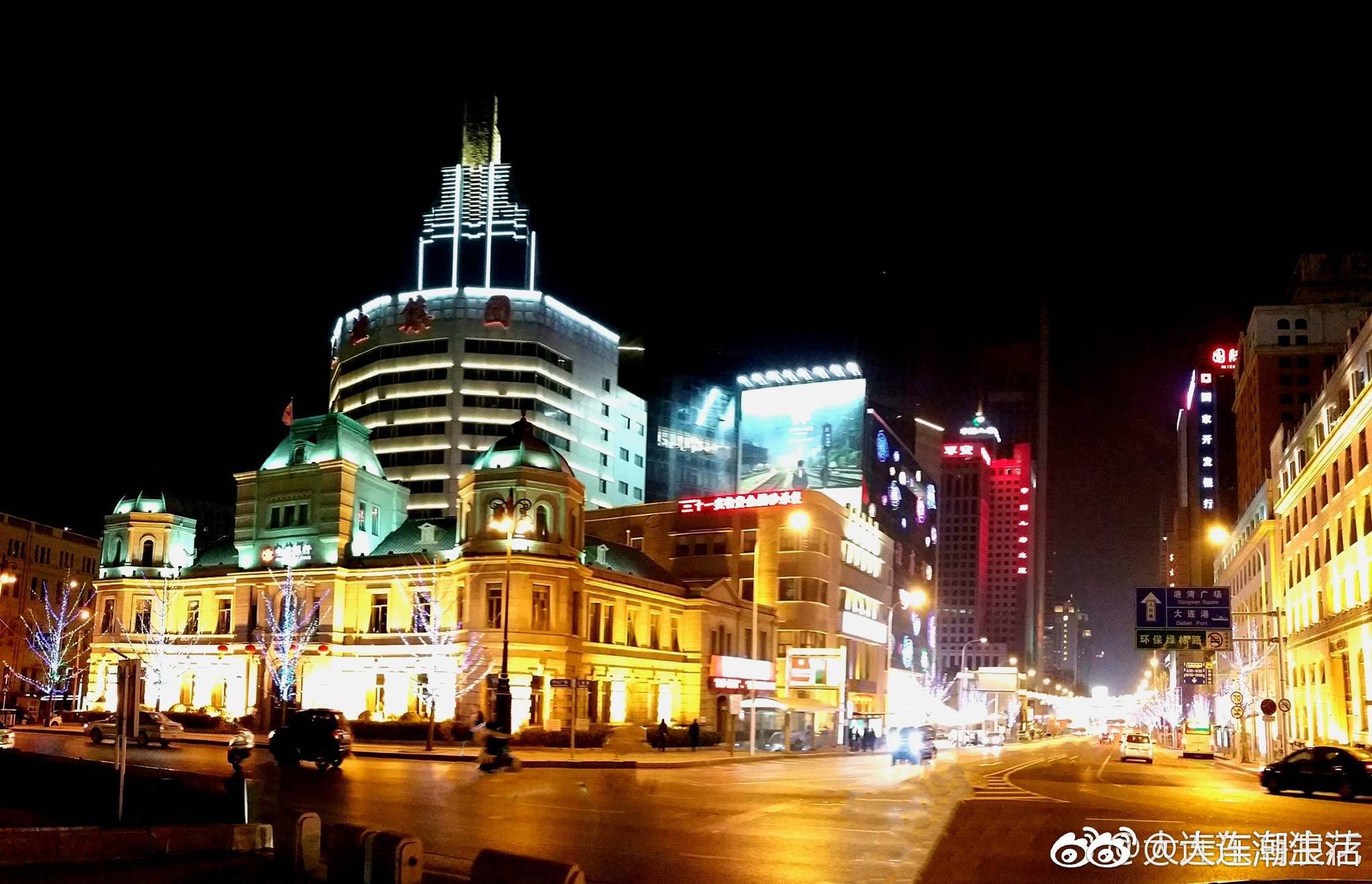 大连中山广场美景