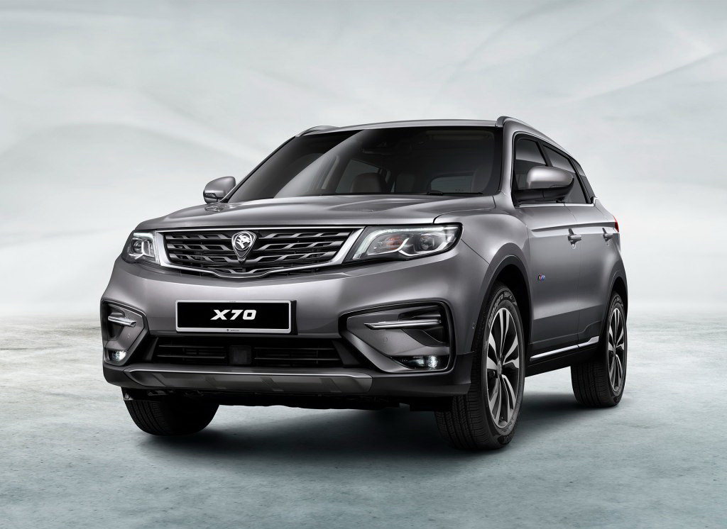 宝腾x70官图发布 基于博越换标微调-新浪汽车