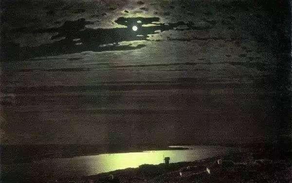第聂伯河的月夜高清图片