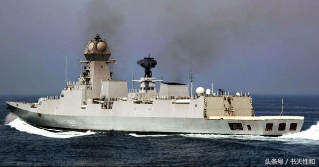 之前的p15a"加尔各答"级驱逐舰改进而来,p15b的大部分数据还不清楚