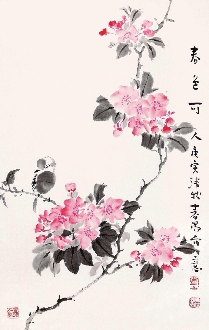 霍春阳笔下的水墨花鸟空灵淡雅67更多关注