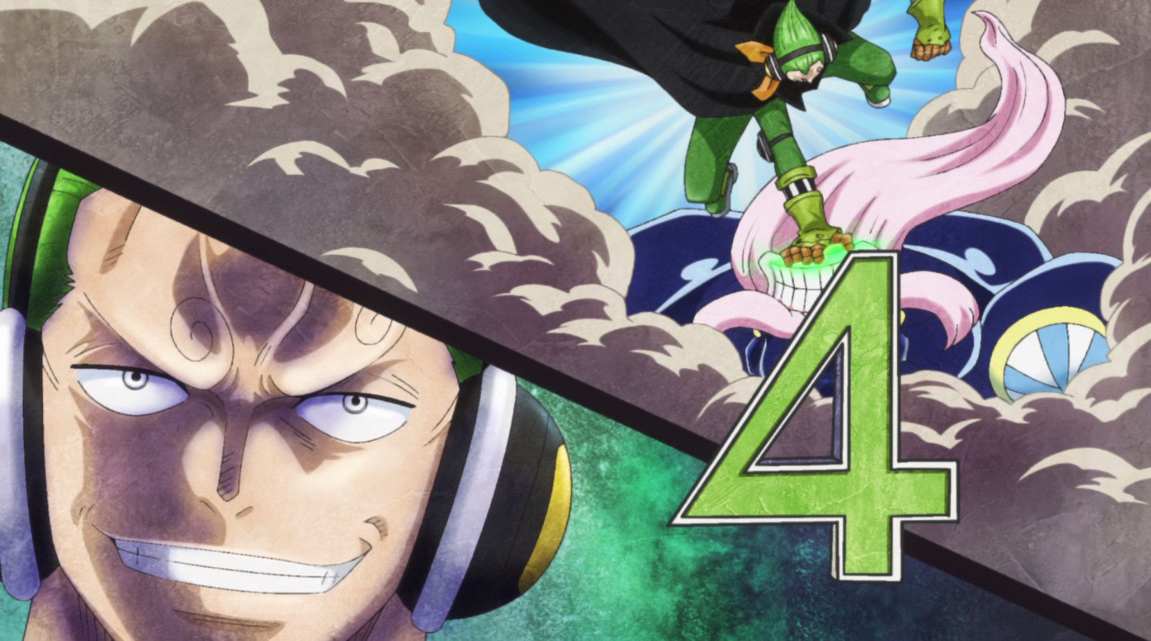 海贼王839集动画:杰尔马66炫酷变身,蕾玖还露