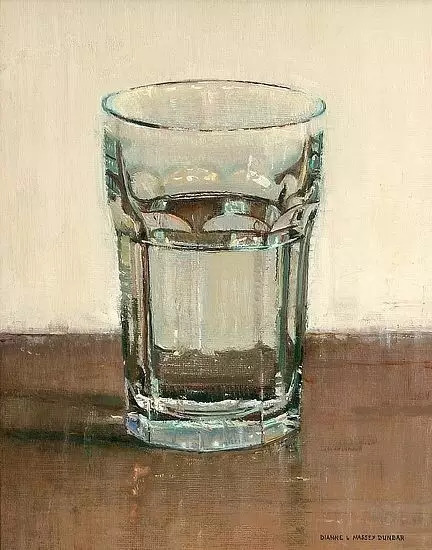 教程玻璃在水粉和素描中的技法体现