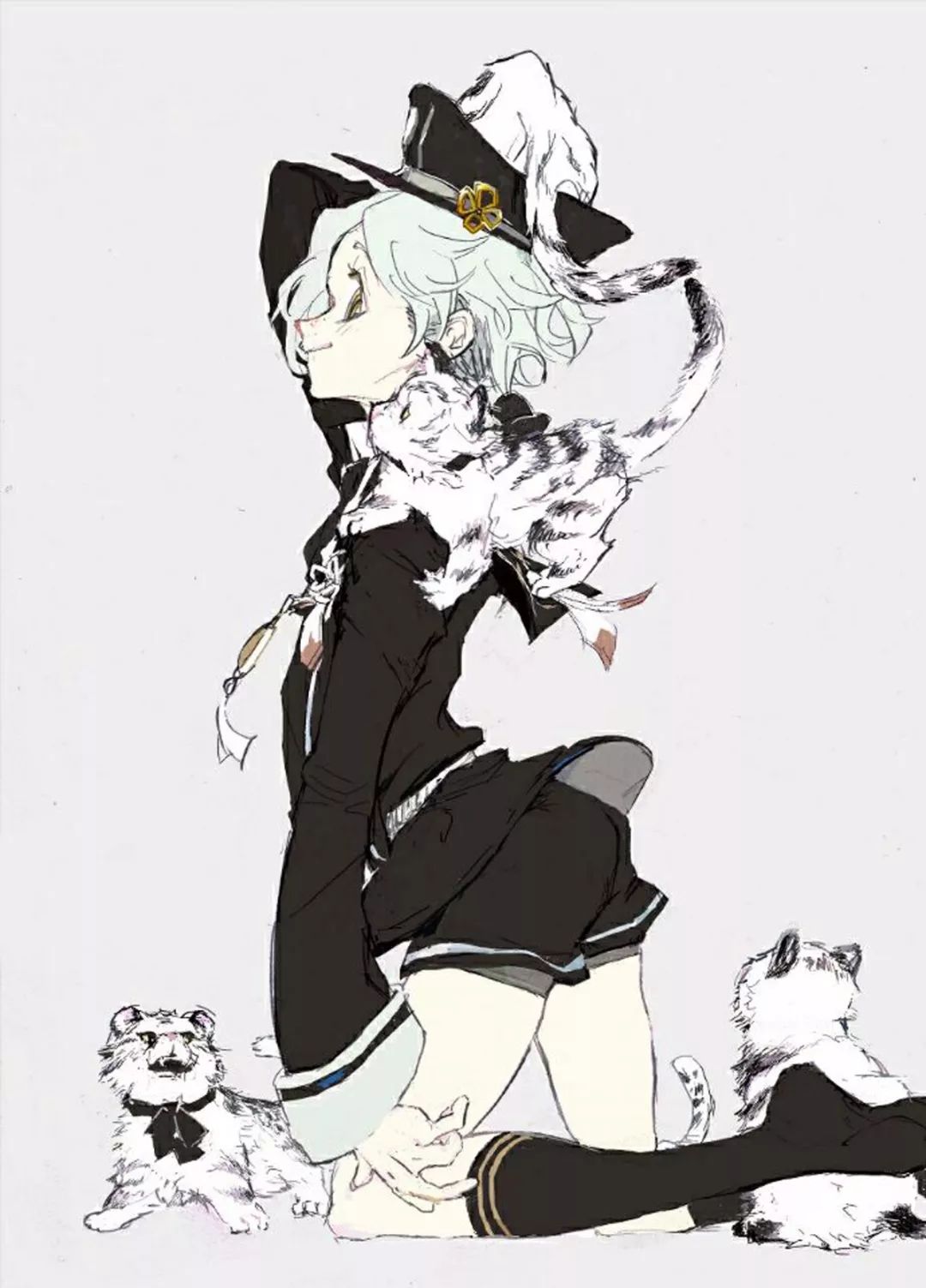 本期壁纸为五虎退