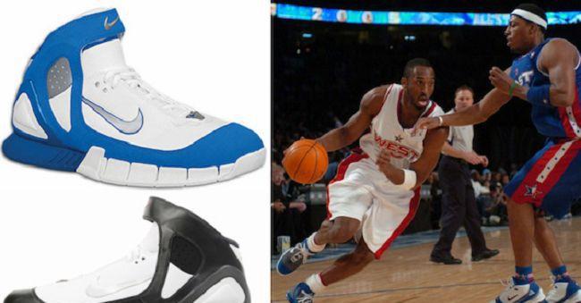 nba著名球星科比布莱恩特那些年穿过的篮球鞋