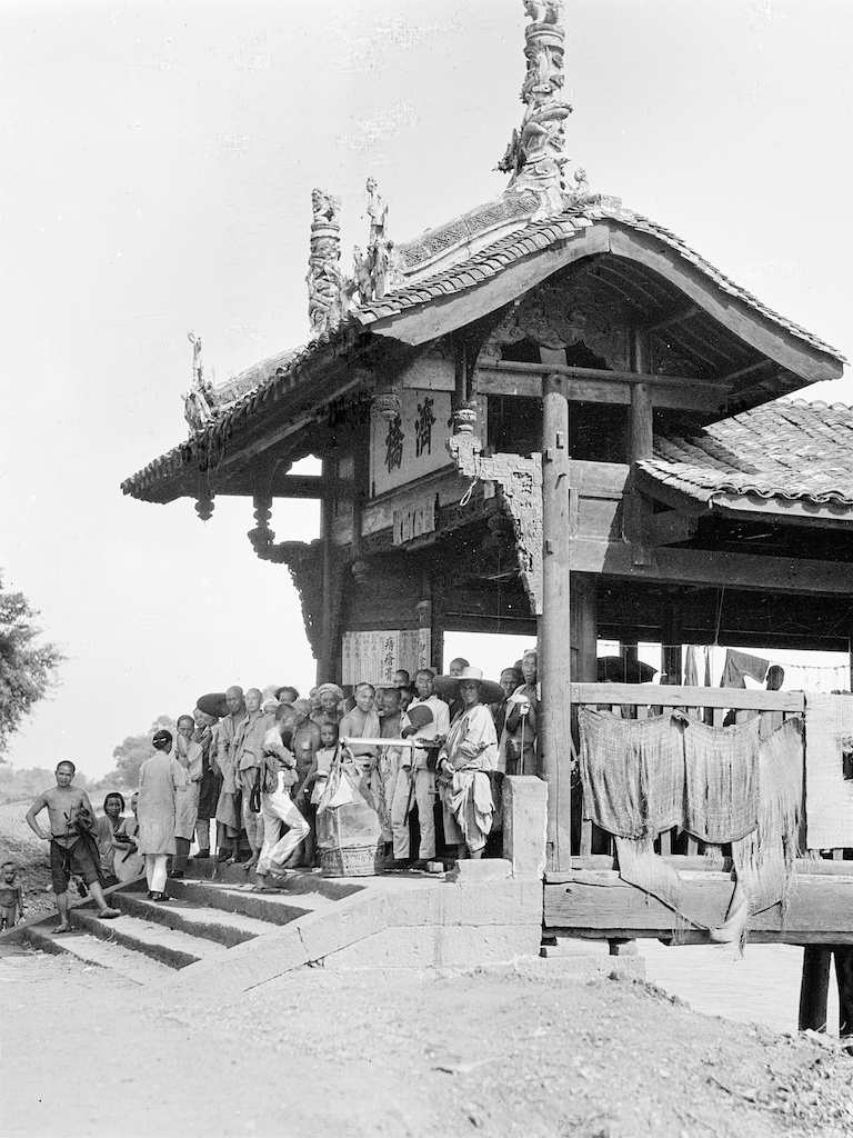 老照片 | 四川都江堰,1917年.甘博