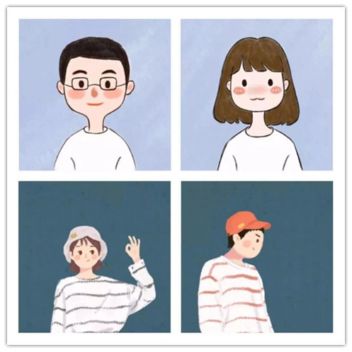 这是一组强硬组合的情侣头像爱你在心口难开原图戳图9