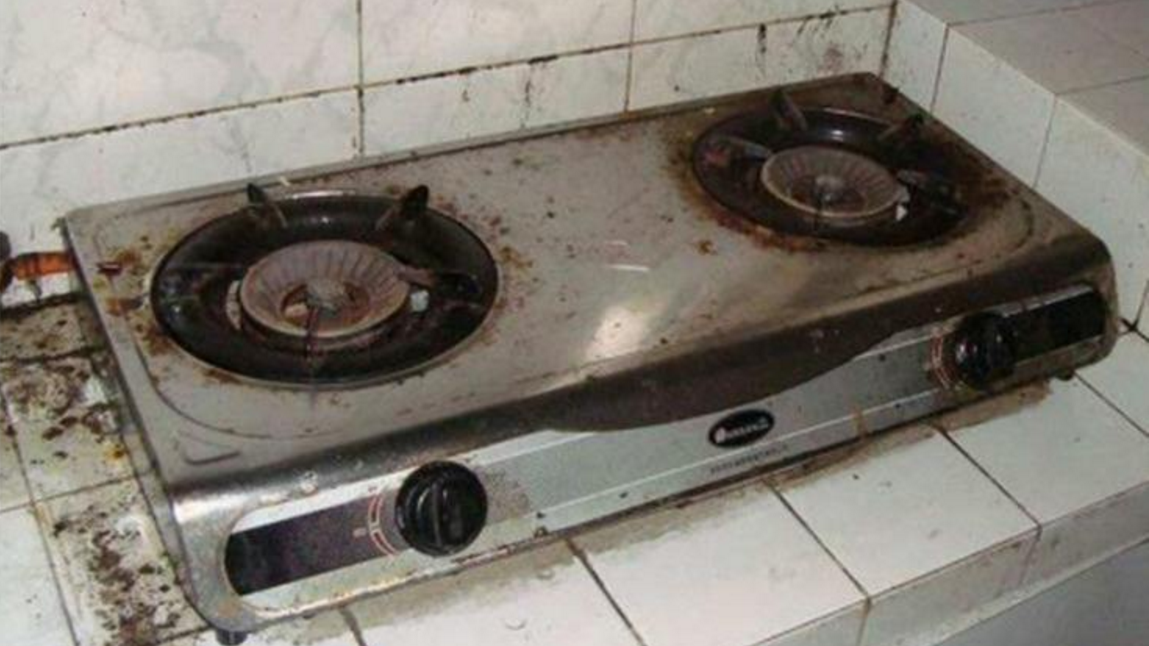 教你清理灶台油的污必杀技,用过都说好!