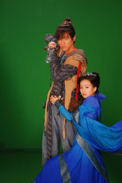 仙剑奇侠传三原来海报是这样拍的刘诗诗手的位置放得好尴尬