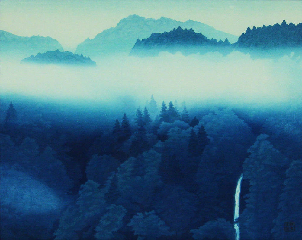 日本风景画家 散文家东山魁夷 1908 1999 绘画作品 日本风景画家 散文家东山魁夷 1908 1999 绘画作品