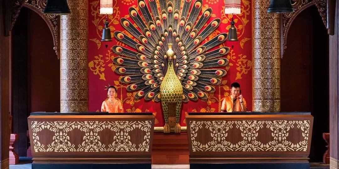 全景重现了傣族王室风范.