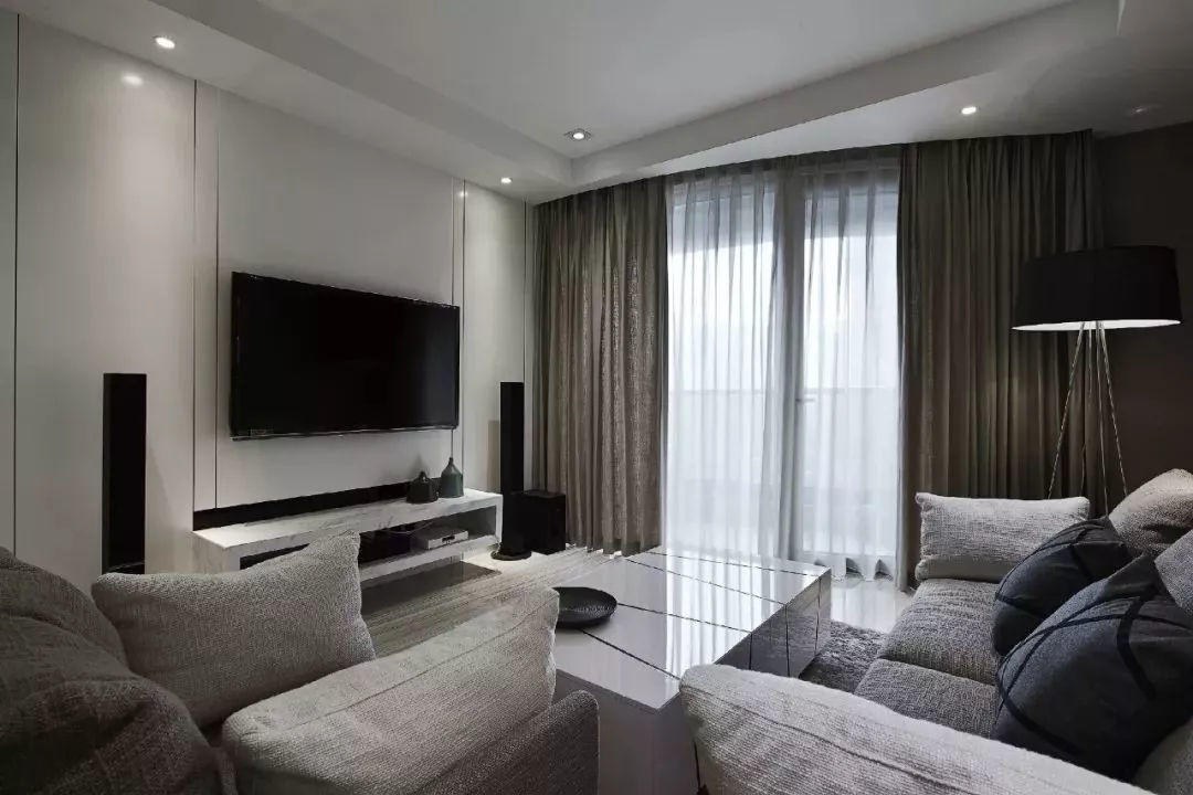 硬包电视墙简洁的高档真漂亮