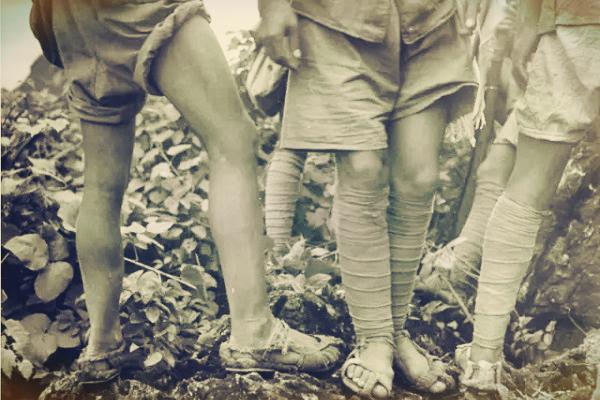 抗战时期中国军人为何喜欢打绑腿?原来有这么多用处