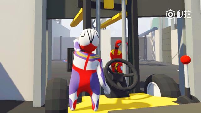 小熙 基佬大冒险 钢铁侠和迪迦奥特曼配电厂爆