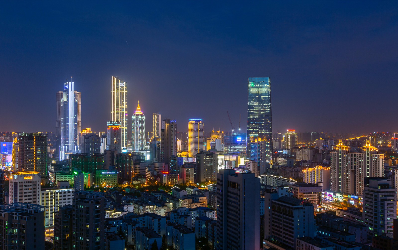 无锡城市之夜美的让人向往