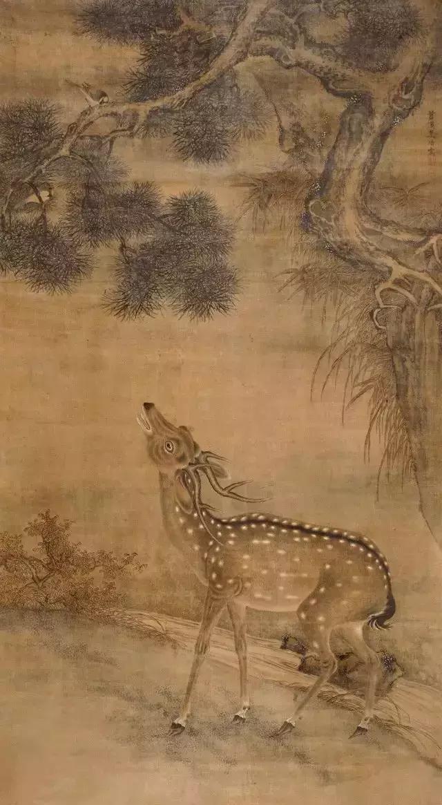 历代名家画鹿图锦集|沈铨|历代|名家_新浪新闻