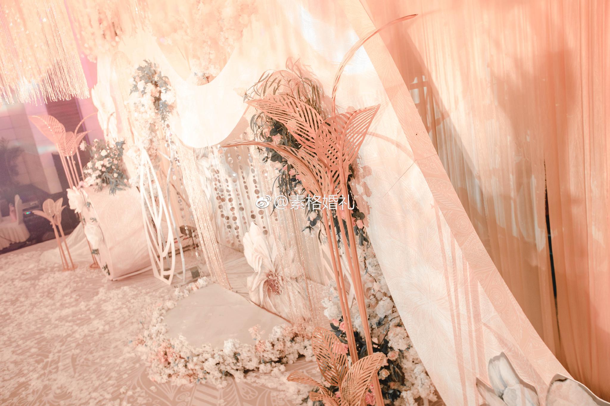 暖暖浪漫香槟色婚礼就像如此温暖的你 婚礼策划