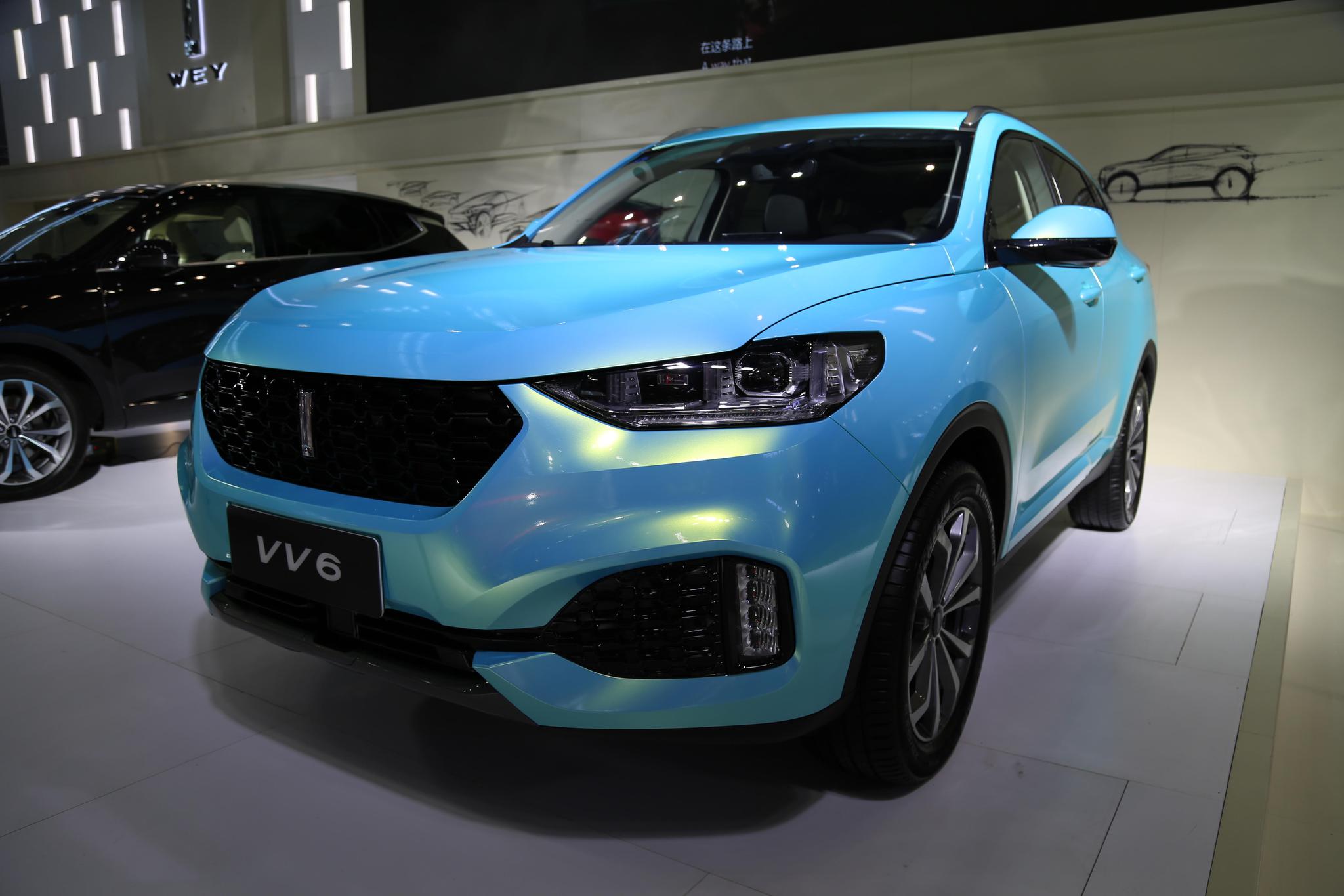长城wey vv6,15万级别智能豪华suv,车展实拍!-新浪汽车