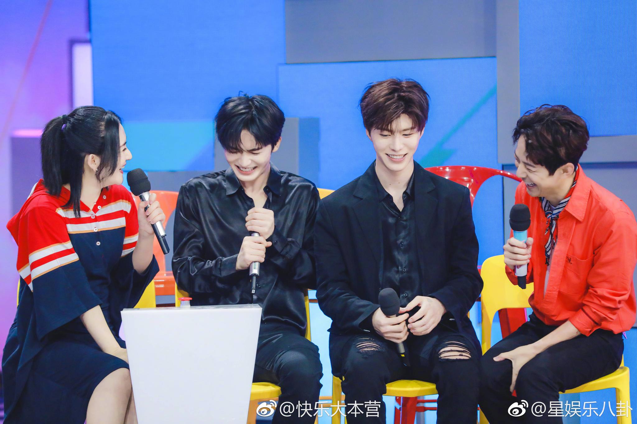 ninepercent快乐大本营预告范丞丞单人花絮图~可奶可甜的福西西