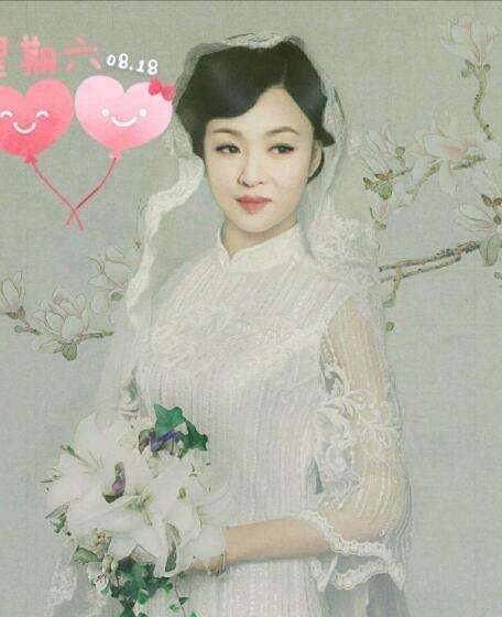 金星与老公复婚,分分合合12年演绎真爱,穿婚纱的金星真美