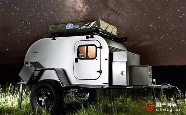 出行旅游必备利器|实拍全地形越野小水滴拖挂房车
