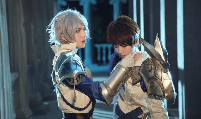 王者荣耀时尚先生赵云和他背后的男人云亮cp的双人cos