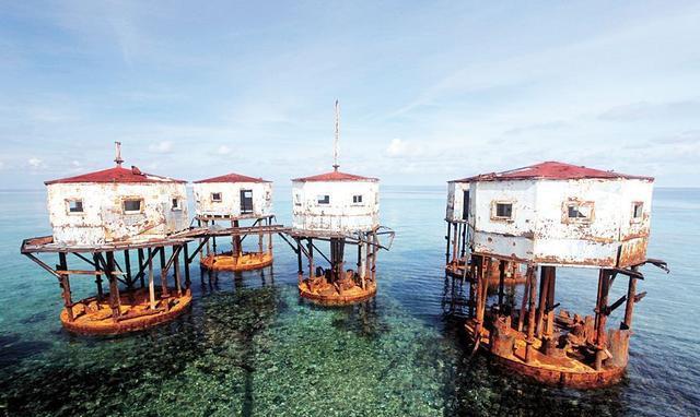 美济礁美丽的海洋之心最有可能建成度假胜地的南海岛礁