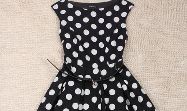 波点元素成为了流行新风尚,看看这几款波点风格吧