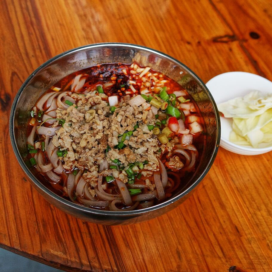 一碗地道剑河红米粉