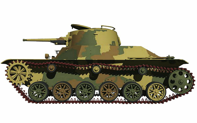 二战日军各型坦克网友,也就在中国战场耍耍威风|坦克|轻型坦克|战车