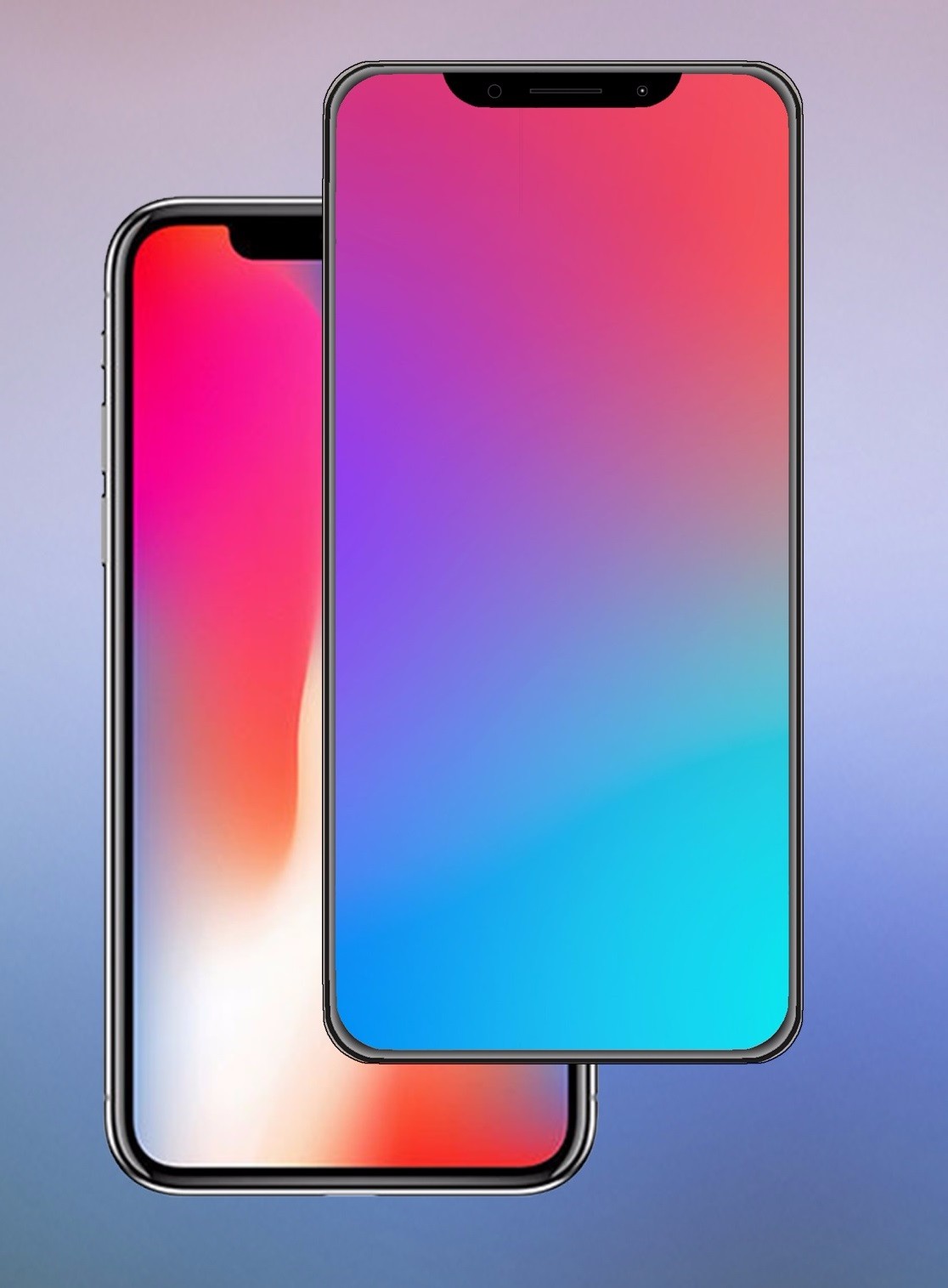 刘海屏概念版华为p20对比iphonex