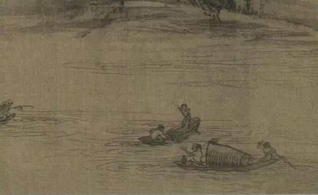 历代名画中的「一叶扁舟」,感觉还是石涛的最生动